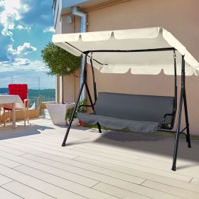 77x43in Replacement Swing Canopy Grey