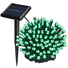 100LEDs Green Solar String Light